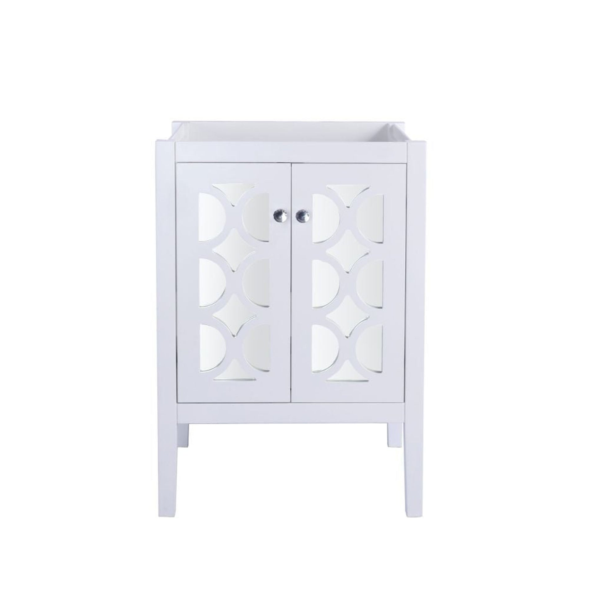 Laviva Mediterraneo 24" Freestanding Vanity Base in White Finish