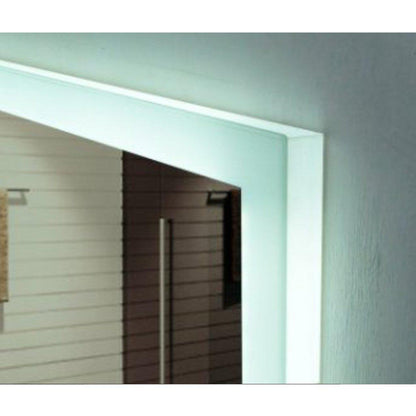 Lighted Impressions Bahama 48" x 24" Rectangular Frameless Wall-Mounted LED Mirror With On/Off IR Sensor