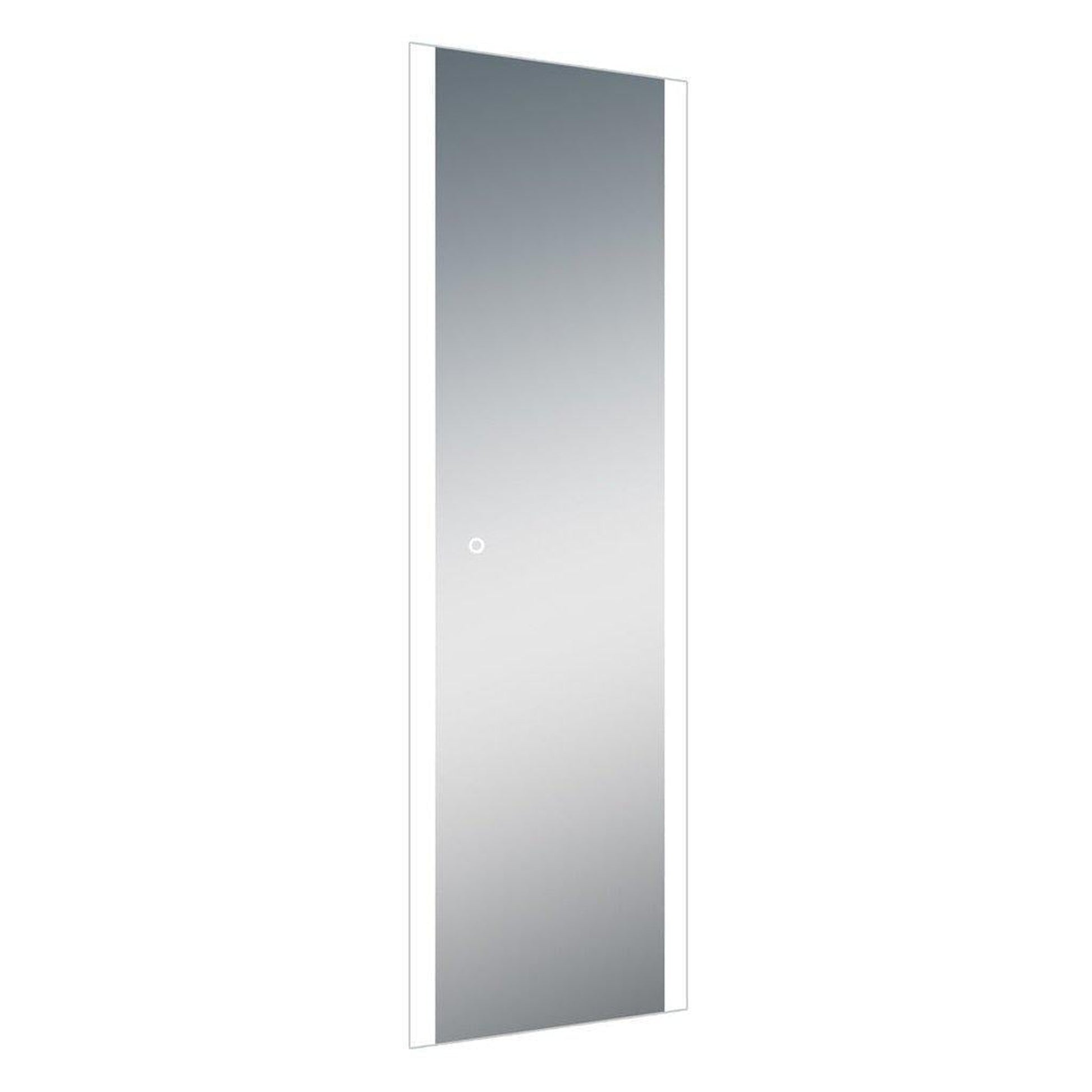 Lighted Impressions Grace 20" x 66" Rectangular Frameless Wall-Mounted / Freestanding LED Mirror With Dimmable Touch Sensor