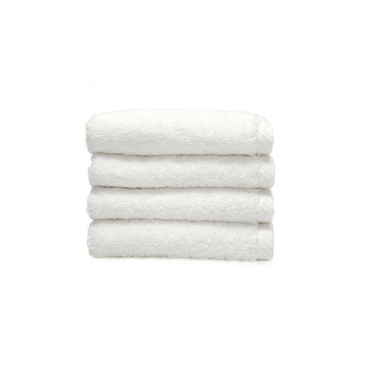 Linum Soft Twist Turkish Cotton White Wash Cloth