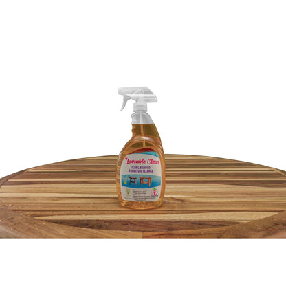Loveable Clean 32 oz. Spray Bottle Teak and Bamboo Furniture Cleaner