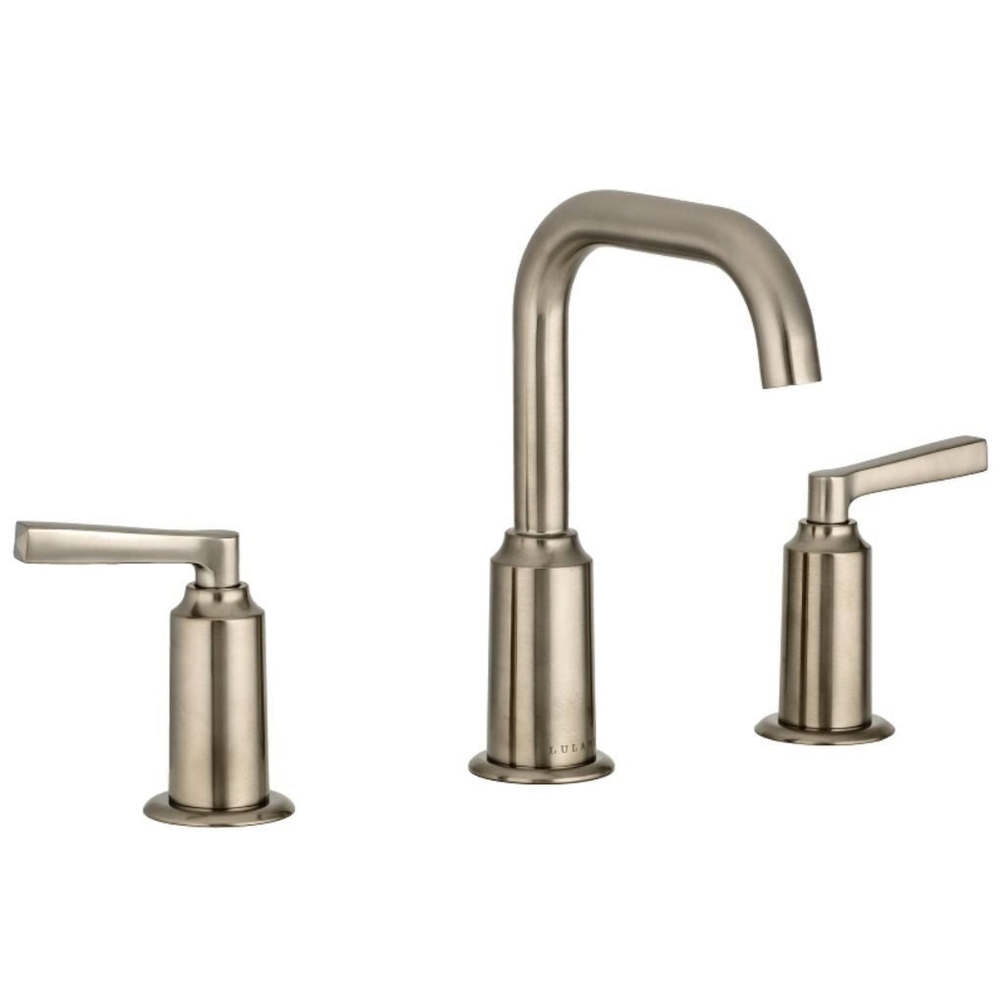 Lulani St. Lucia 8" Widespread Brushed Nickel Bathroom Faucet