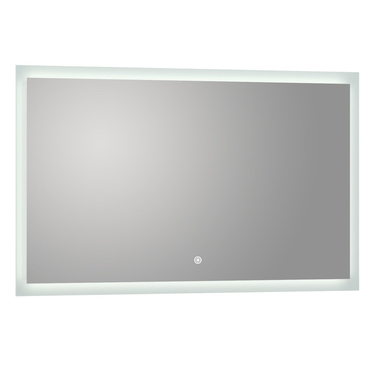 Luxaar Puralite 70" x 36" LED Wall-Mounted Backlit Vanity Mirror With Memory Dimmer