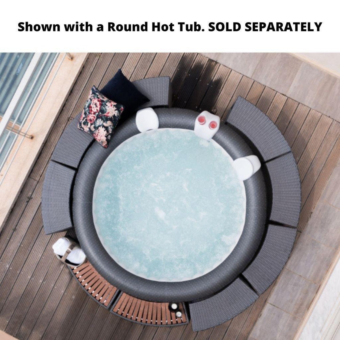 MSpa Wicker Surrounding Units For Hot Tub