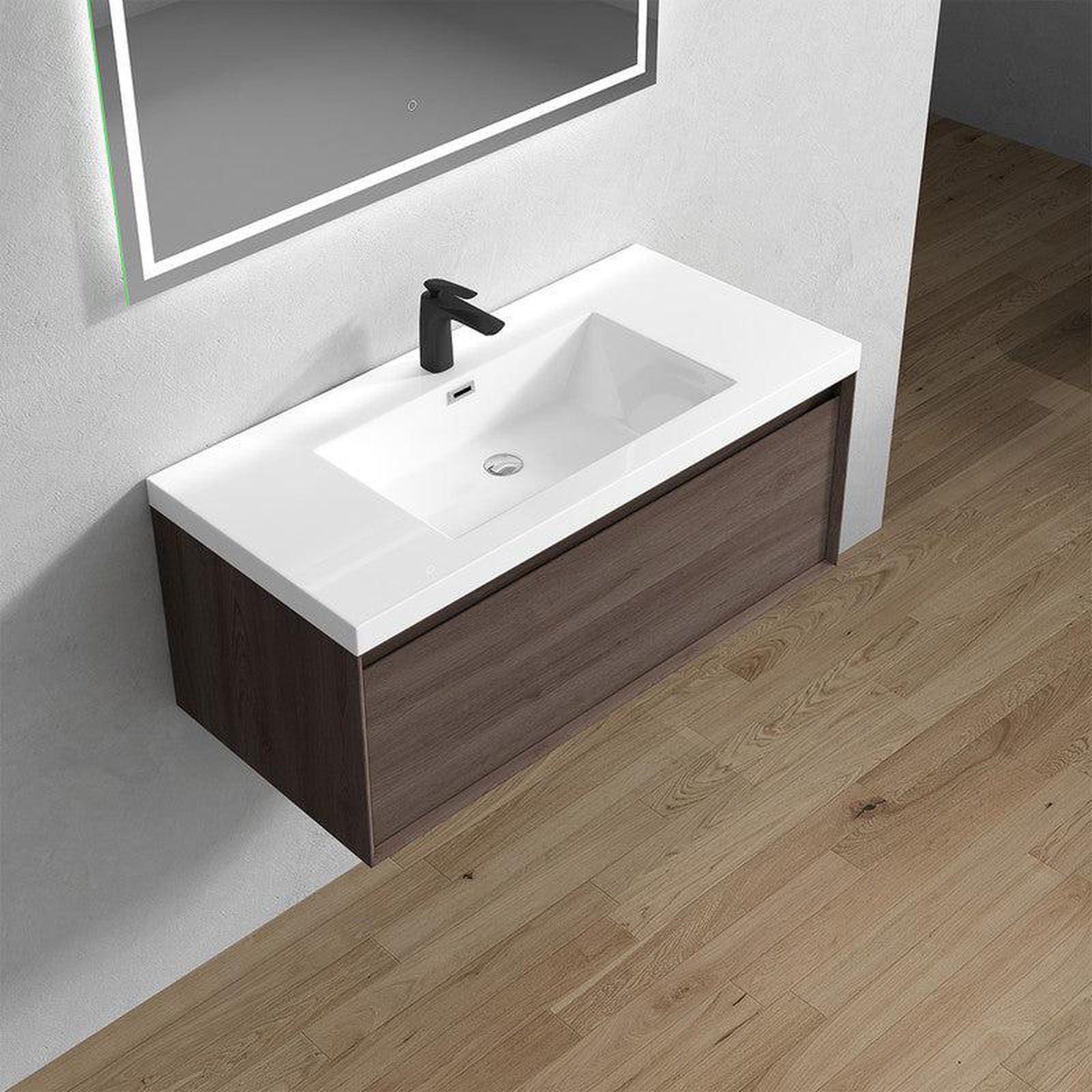 Bella 60-inch Single Vanity with Quartz Top