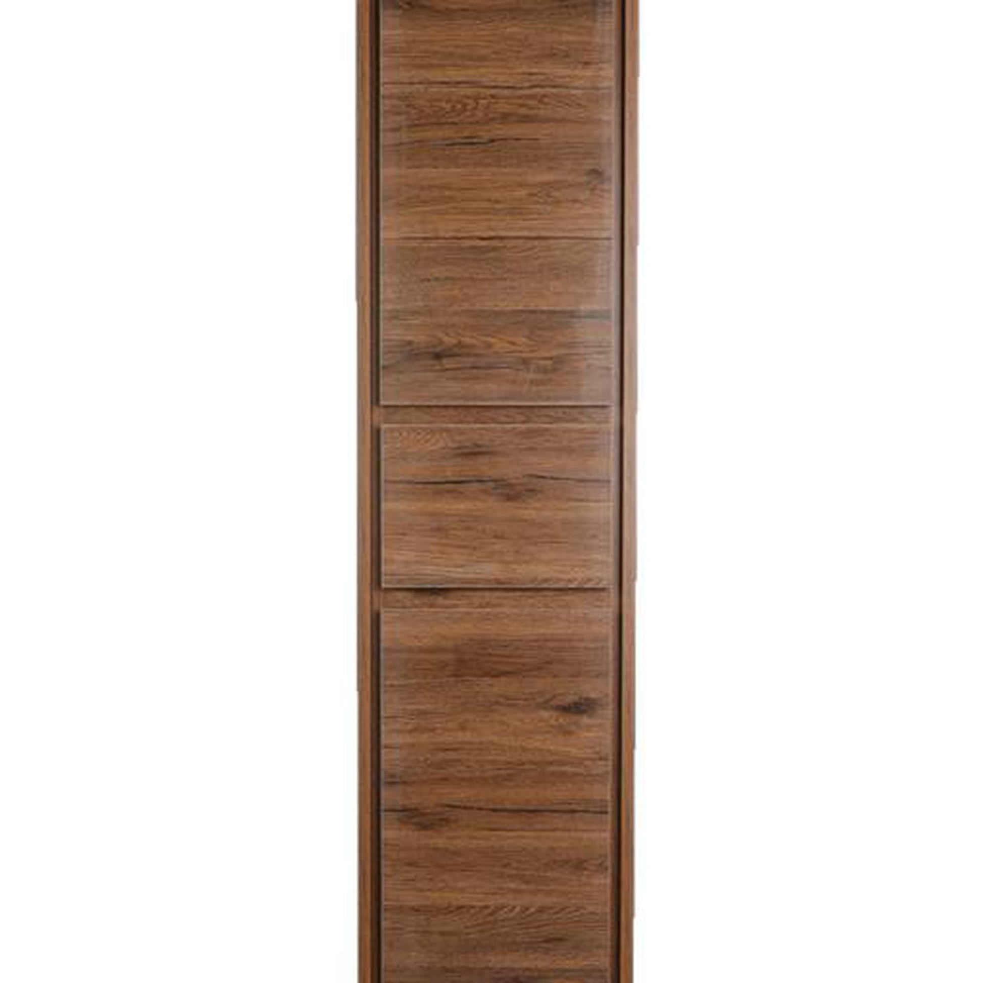 Moreno Bath Sage 16" Rosewood Wall-Mounted Linen Storage Cabinet