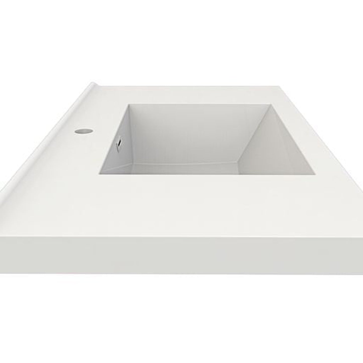 Moreno Bath Sage 42" High Gloss White Wall-Mounted Modern Vanity With Single Reinforced White Acrylic Sink