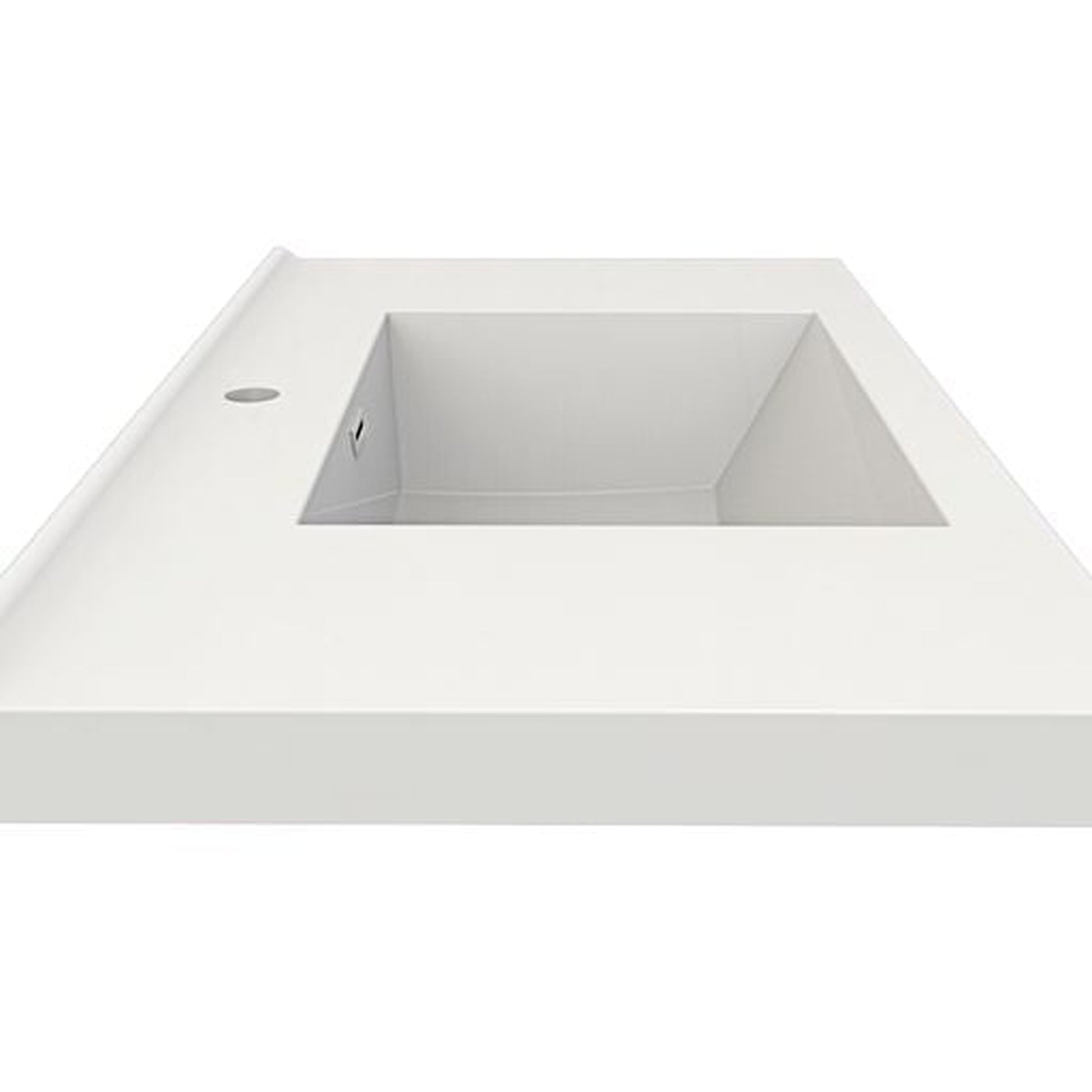 Moreno Bath Sage 42" White Oak Wall-Mounted Modern Vanity With Single Reinforced White Acrylic Sink