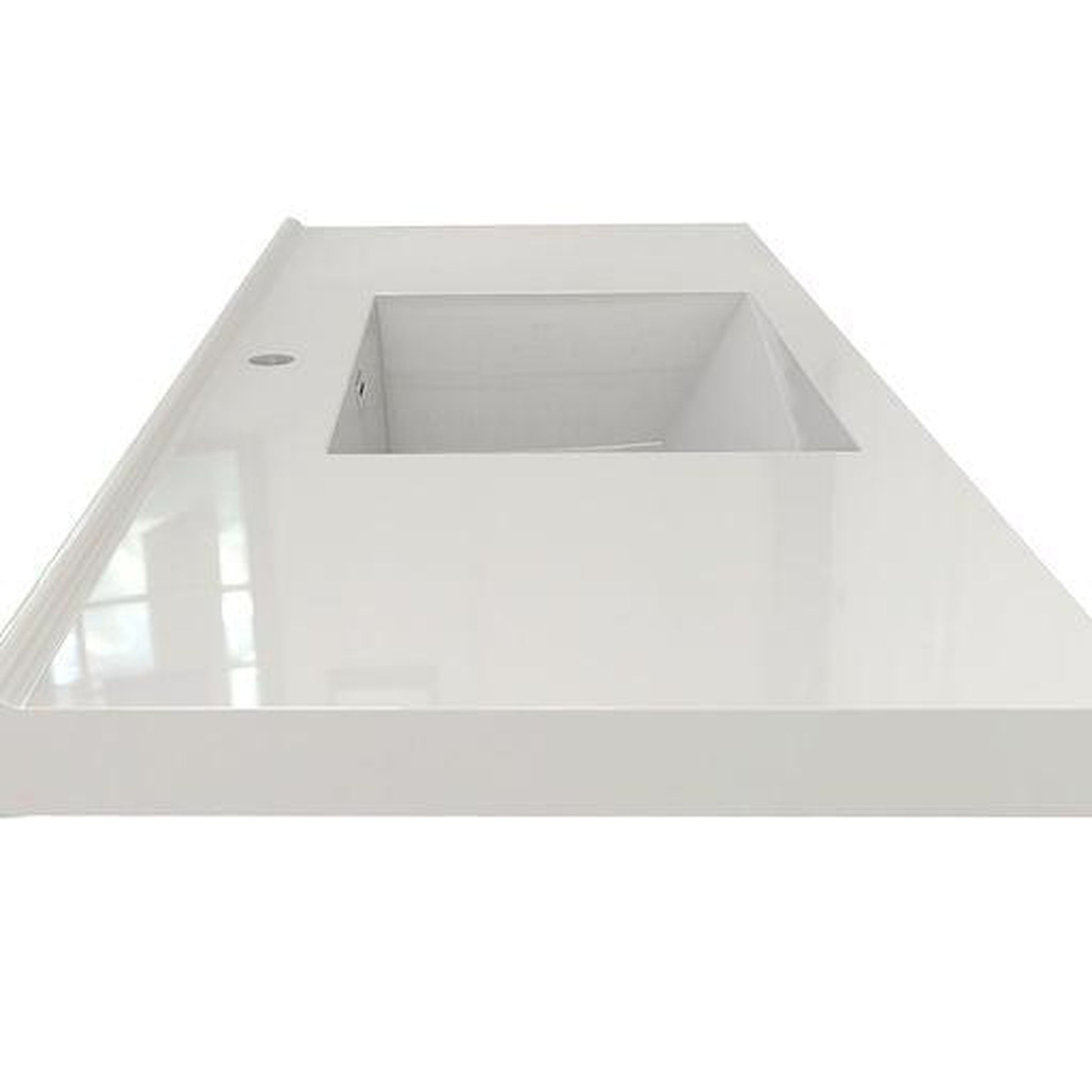 Moreno Bath Sage 48" High Gloss White Wall-Mounted Modern Vanity With Single Reinforced White Acrylic Sink