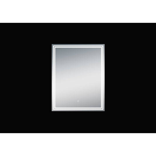 Moreno Luna 24" Frameless Polished Edge Back-lit LED Mirror