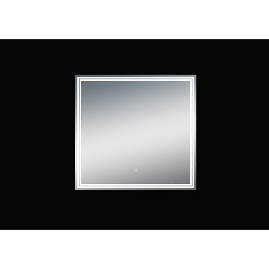 Moreno Luna 32" Frameless Polished Edge Back-lit LED Mirror