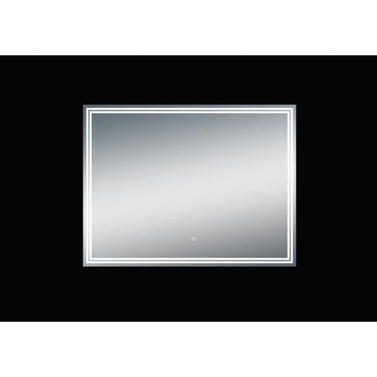 Moreno Luna 40" Frameless Polished Edge Back-lit LED Mirror