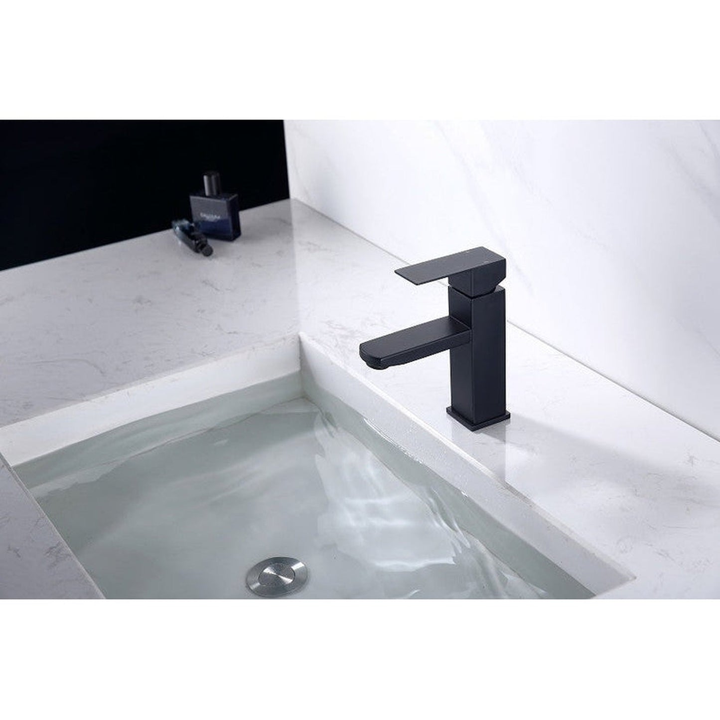 Moreno Nelli 6" x 7" Single Hole Matte Black Faucet