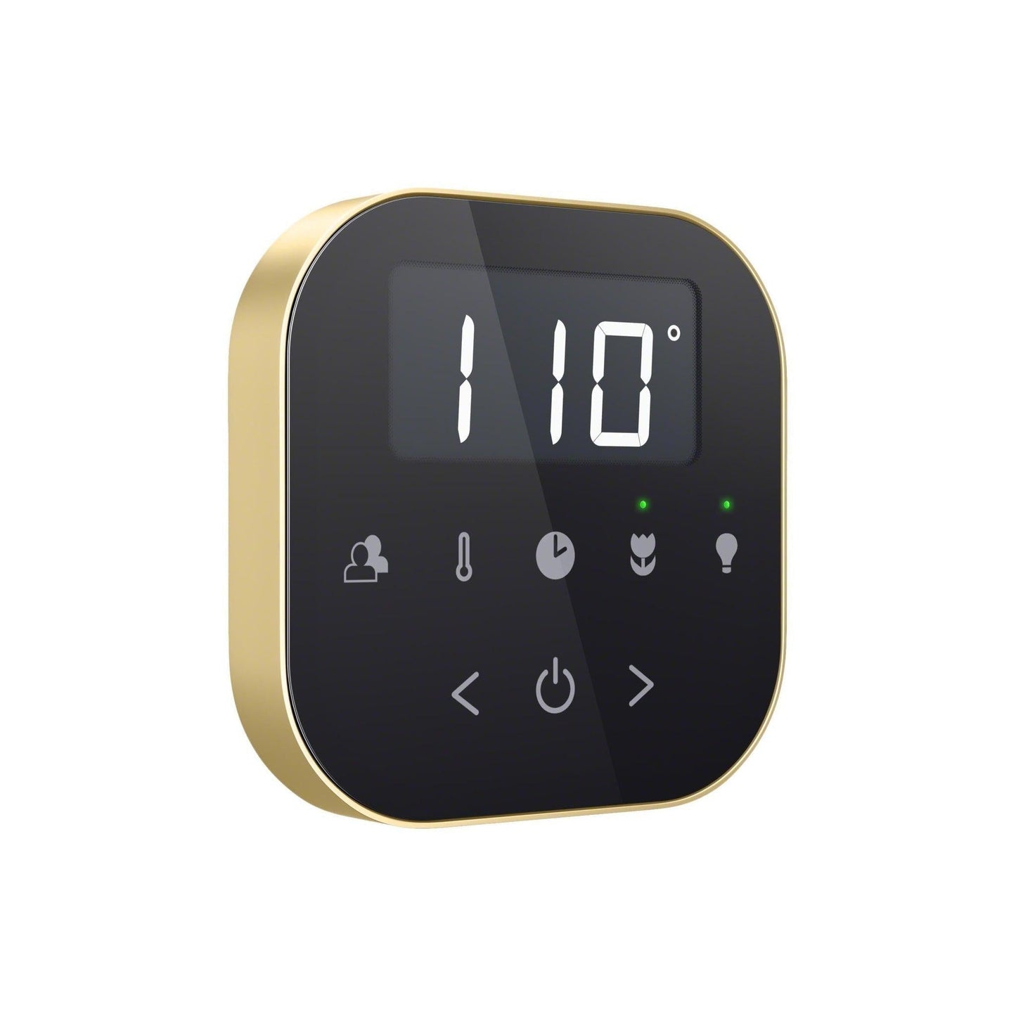 MrSteam AirButler 28" x 13" x 11" Steam Generator Control Kit Package in Black Satin Brass