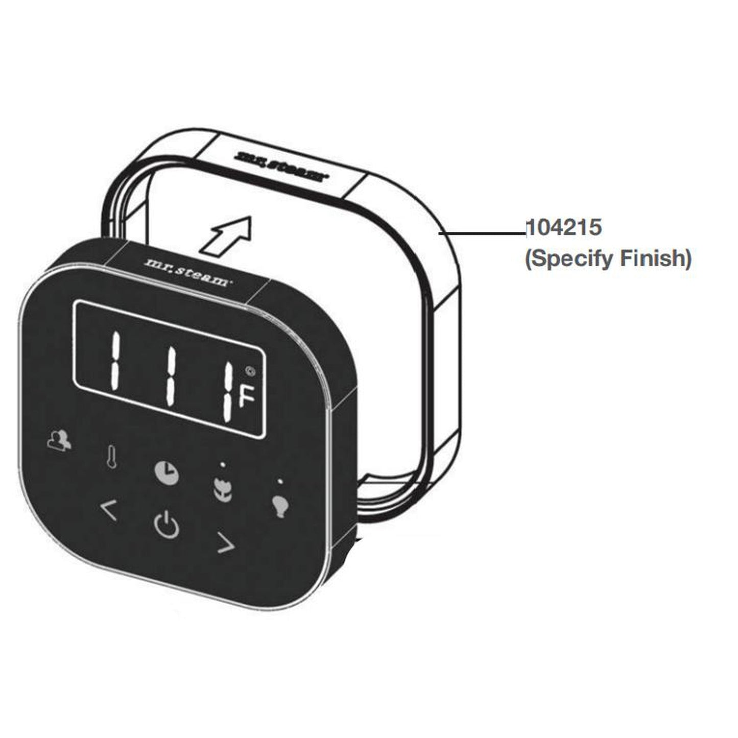 MrSteam AirTempo Bezel