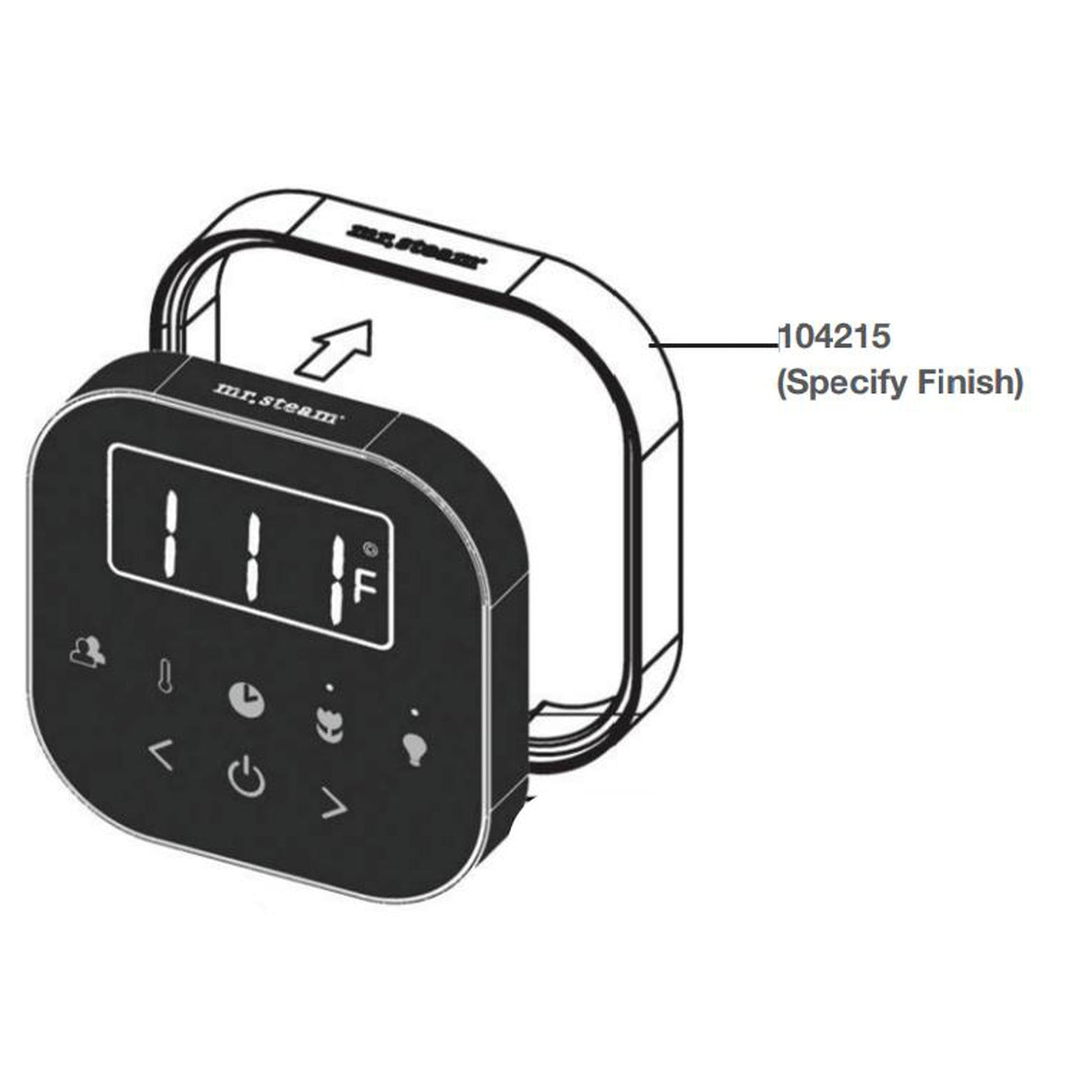MrSteam AirTempo Bezel