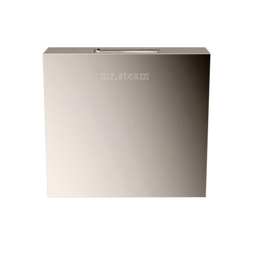 MrSteam Aroma Designer 3" x 3" x 1" Polished Nickel Square Steam Head For All eSeries Generators iTempo & iTempoPlus Control