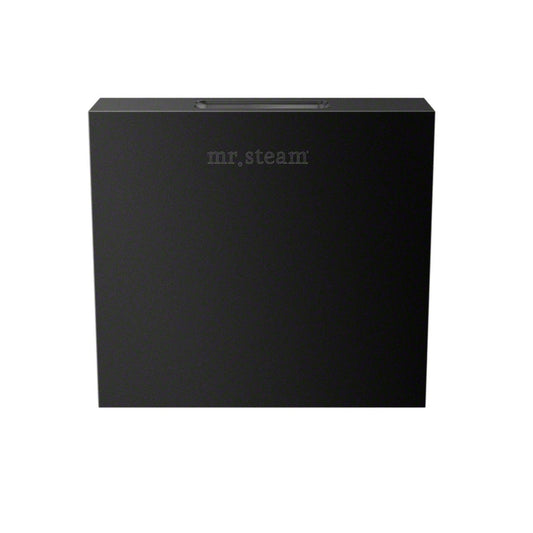 MrSteam Aroma Designer Steam 3" x 3" x 1" Matte Black Square SteamHead For All eSeries Generators iTempo & iTempoPlus Control