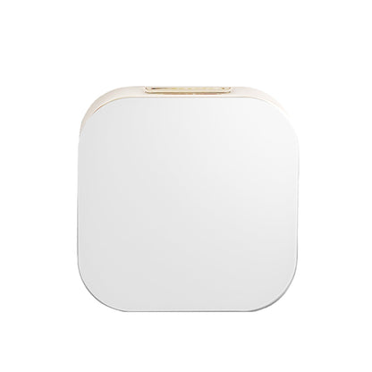 MrSteam Aroma Glass 3" x 3" x 1" Oil Rubbed Bronze Steam Head in White for All eSeries Generator Controls