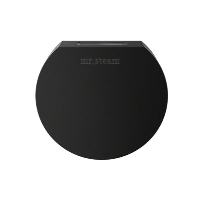 MrSteam Basic Butler 28" x 13" x 11" Steam Generator Control Kit Package in Round Matte Black