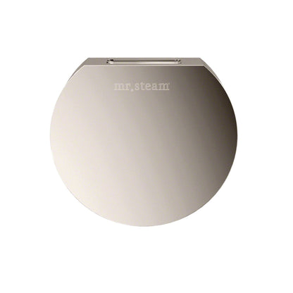 MrSteam Basic Butler 28" x 13" x 11" Steam Generator Control Kit Package in Round Polished Nickel