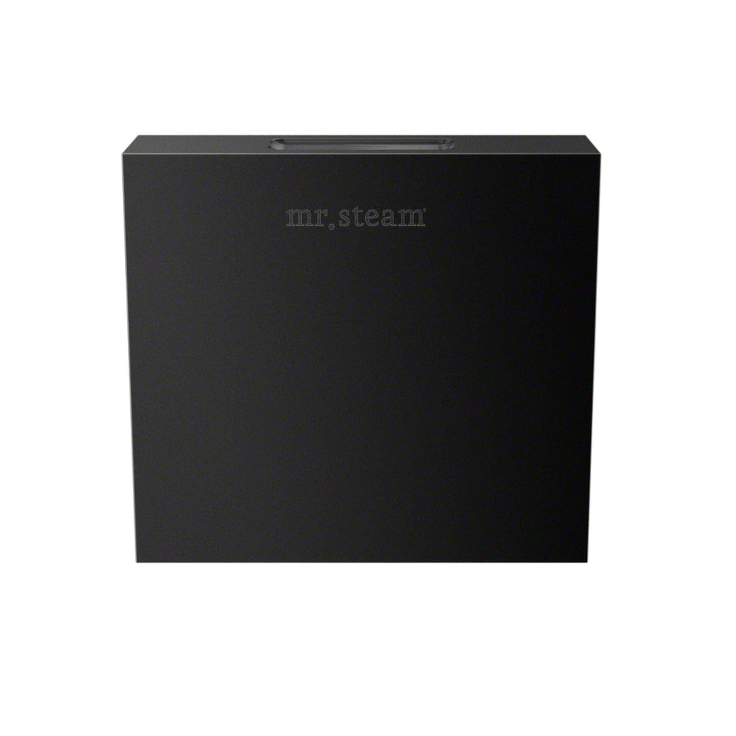 MrSteam Basic Butler 28" x 13" x 11" Steam Generator Control Kit Package in Square Matte Black