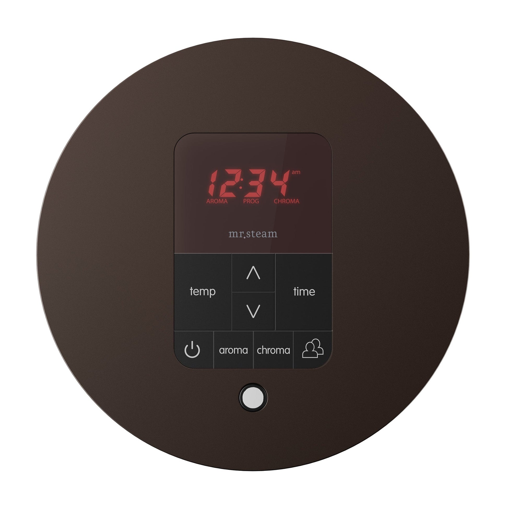 MrSteam Basic Butler Linear 28" x 13" x 11" Steam Generator Control Kit Package in Round Oil Rubbed Bronze
