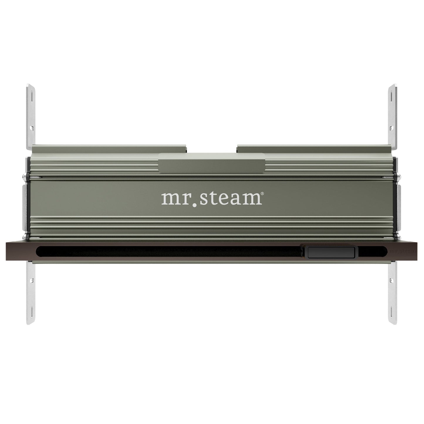 MrSteam Basic Butler Linear 28" x 13" x 11" Steam Generator Control Kit Package in Square Oil Rubbed Bronze