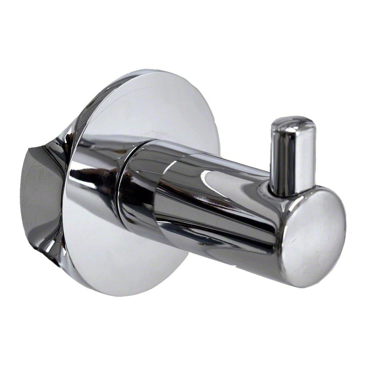 MrSteam Broadway Collection 10" x 7" x 4" Polished Chrome in Single Robe Hook