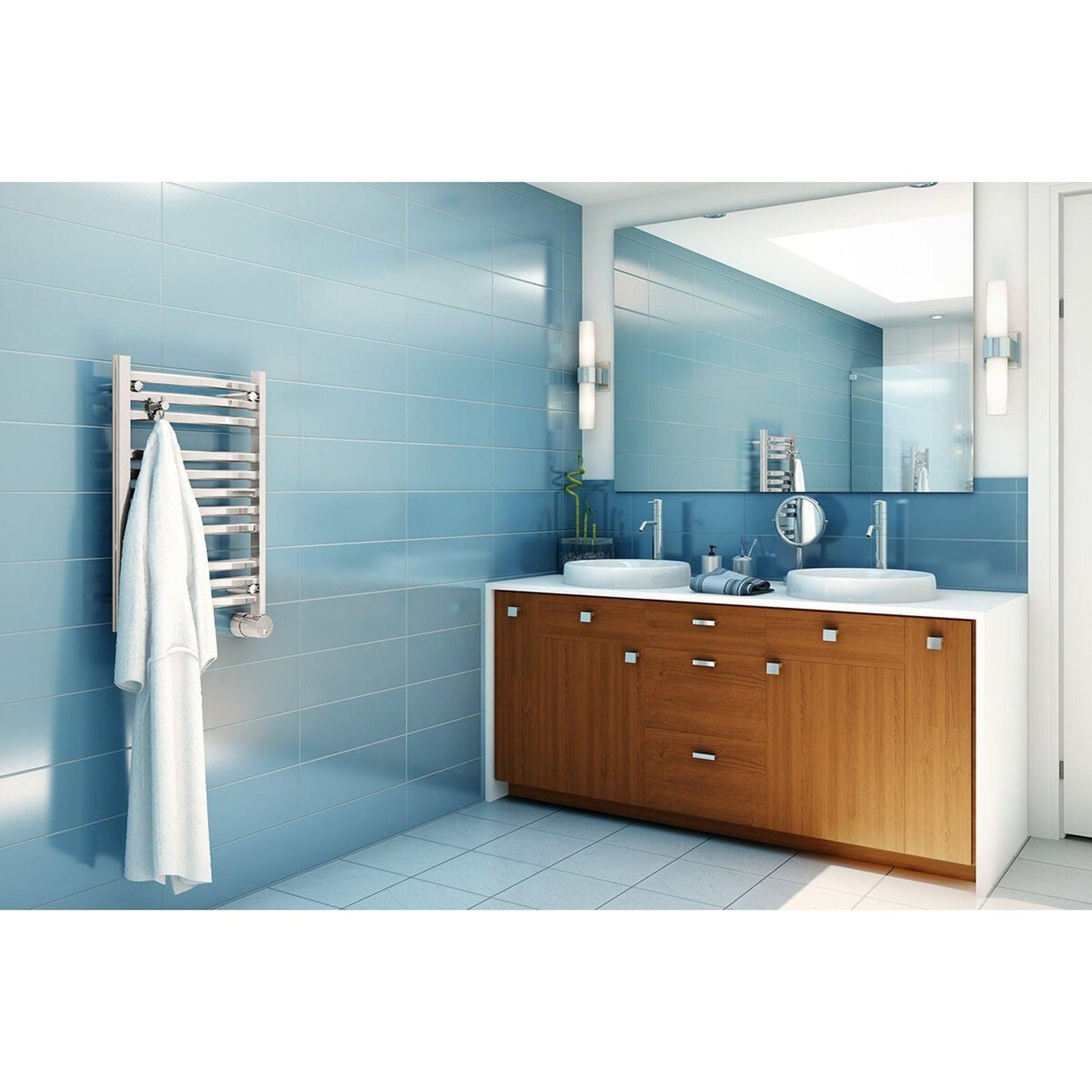 Vertical Towel Rack - Modern Bath Accessories - Cascade Iron Co