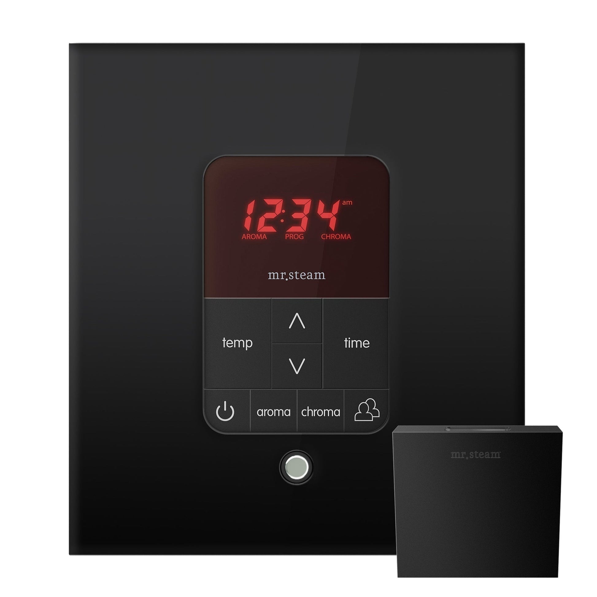 MrSteam Butler 28" x 13" x 11" Steam Generator Control Kit Package in Square with Autoflush, Condensation Pan, Steamlinx, Steamhead