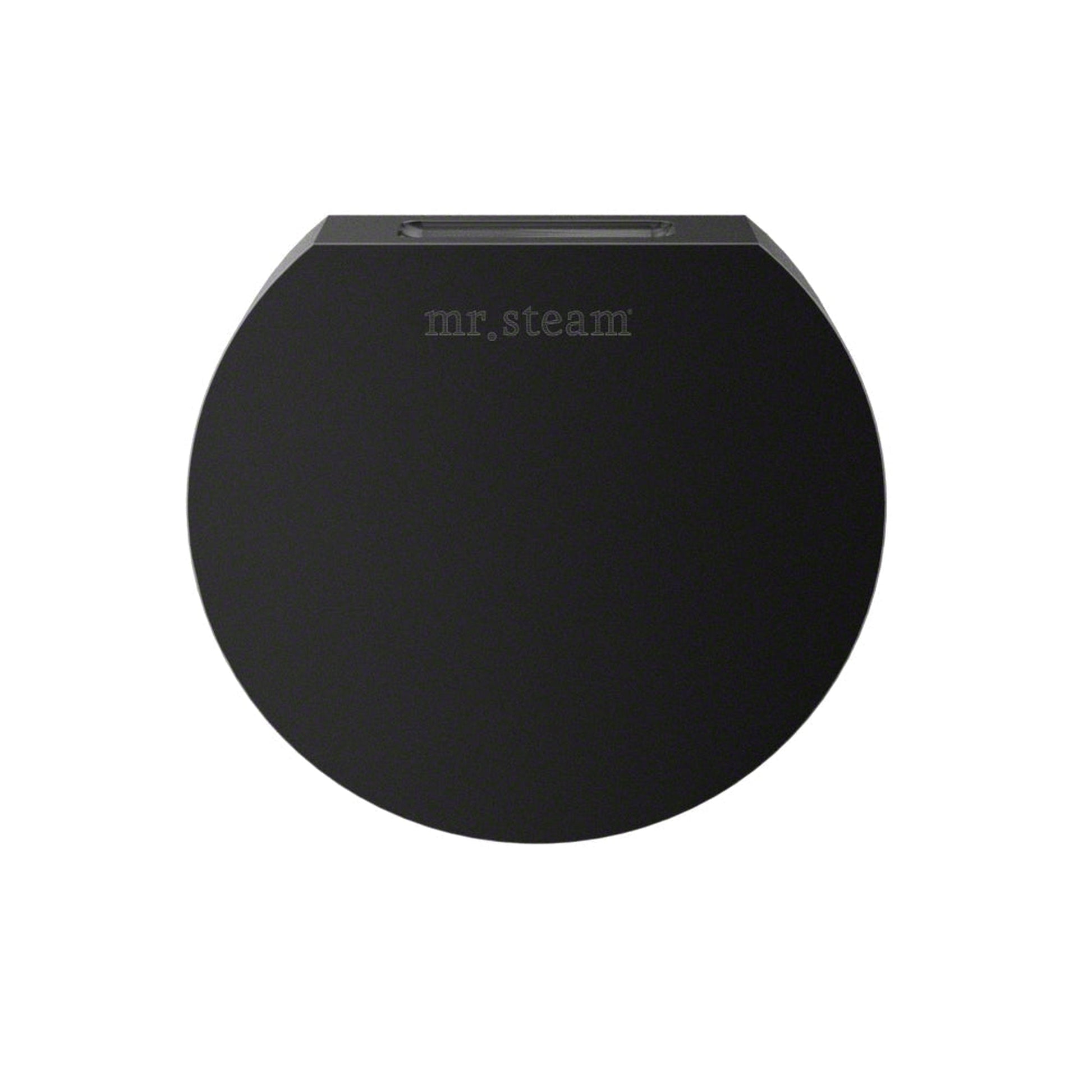 MrSteam Butler 36 x 12 x 12 Matte Black Max Steam Generator Control Kit Package in Round with Autoflush, Condensation Pan, Steamlinx, Steamhead