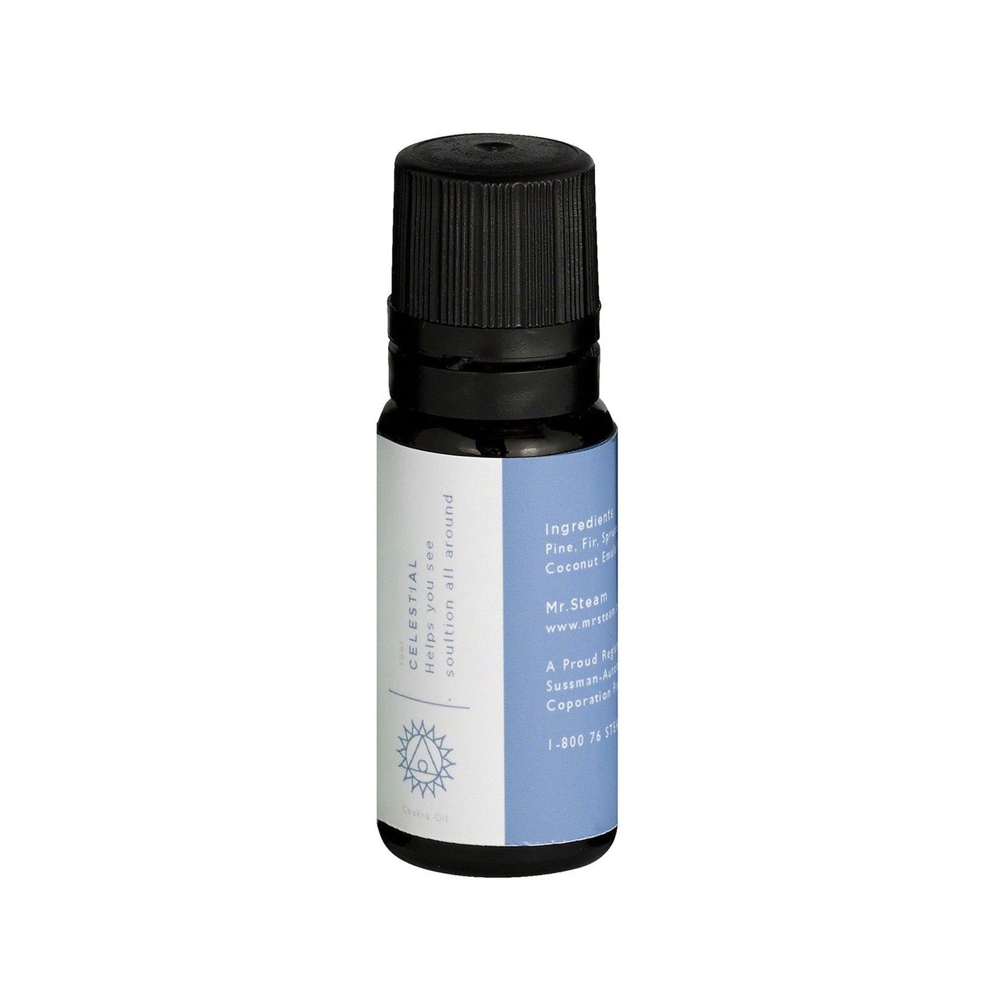 MrSteam Celestial Blue 10 ml Chakra Oil For Use With SteamHead and Towel Warmer Wells
