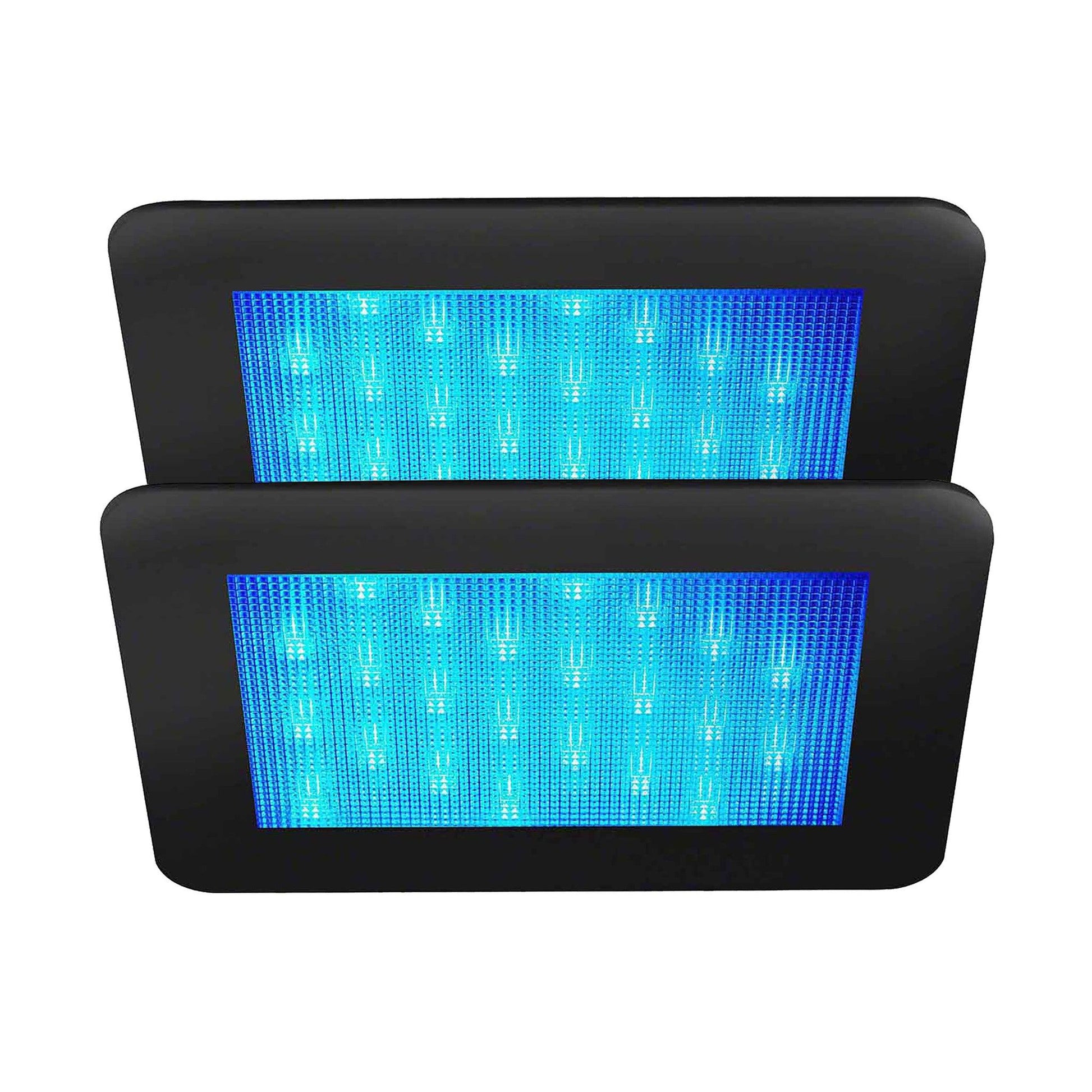MrSteam ChromaTherapy 10 x 10 x 16 ChromaSteam 3 Duo Lighting System In Black For iSteam 3 Controls