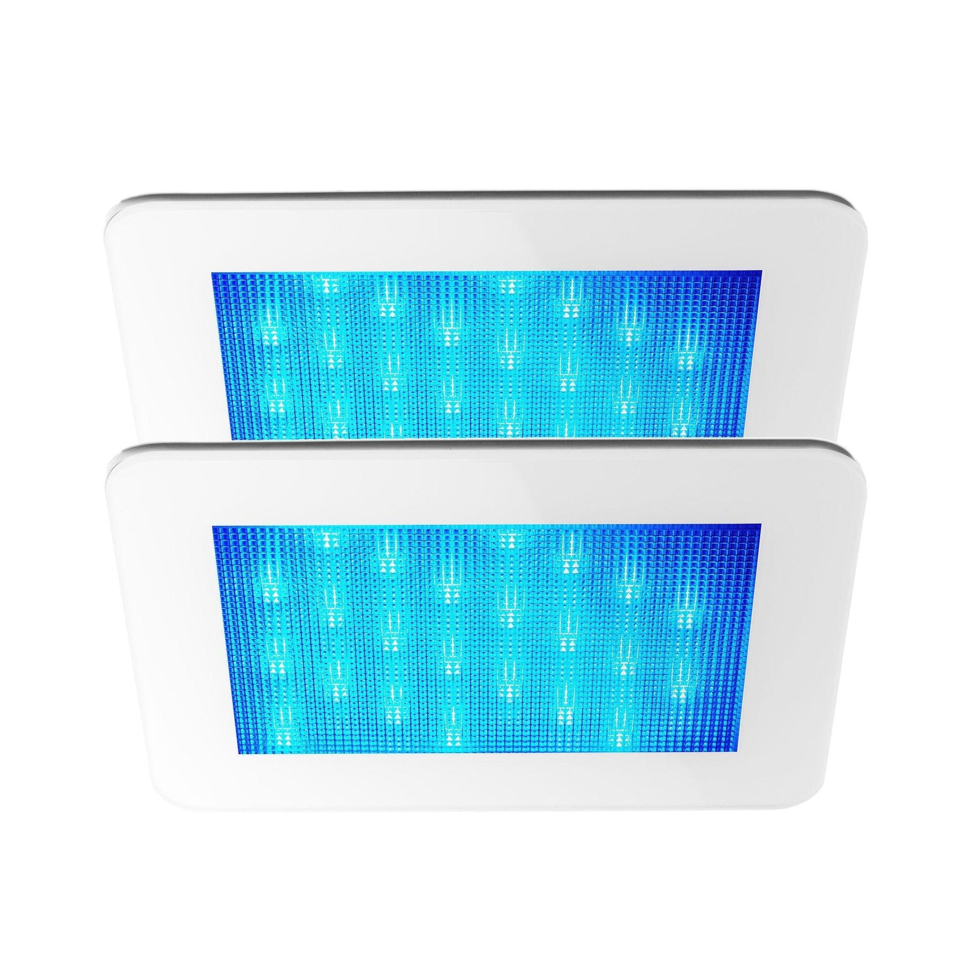MrSteam ChromaTherapy 10 x 10 x 16 ChromaSteam 3 Duo Lighting System In white For iSteam 3 Controls