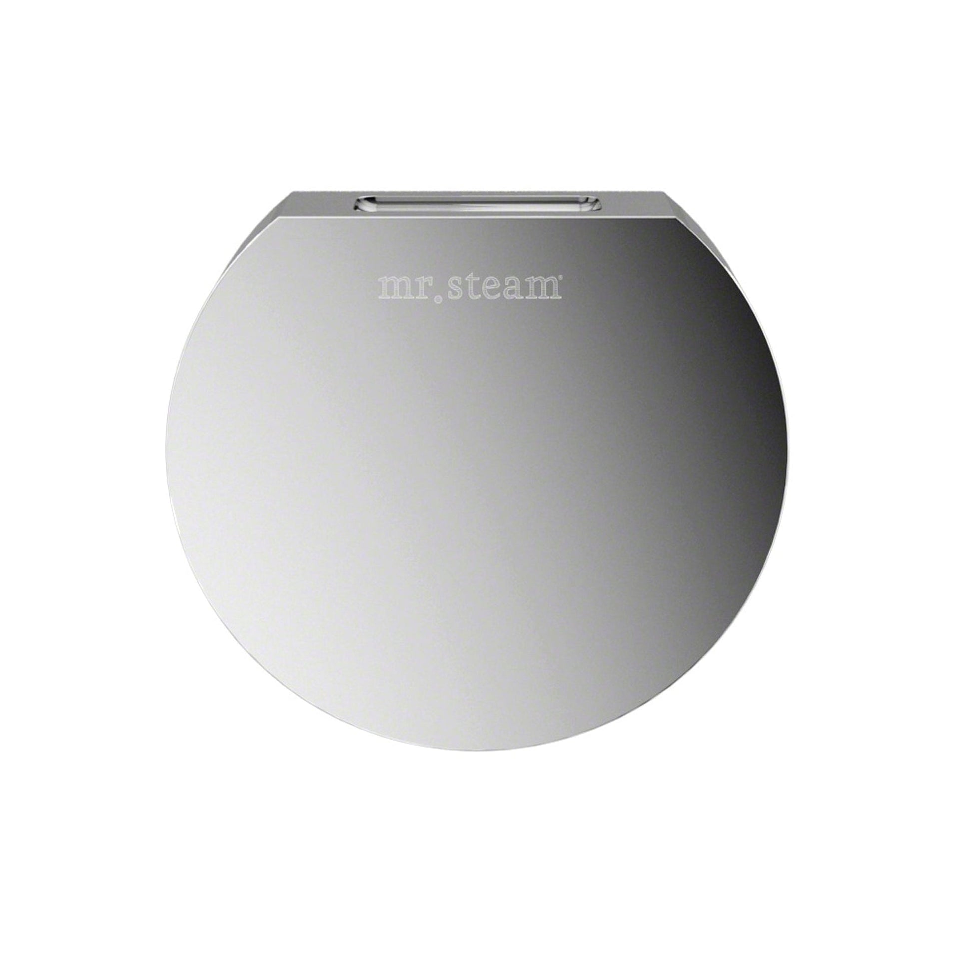 MrSteam Commercial CT Day Spa Steam Generator 12 kW 240 V 1 Ph with iTempo® Plus Control In Square Polished Chrome, SteamHead, AutoFlush, Condensation Pan, Steamstop