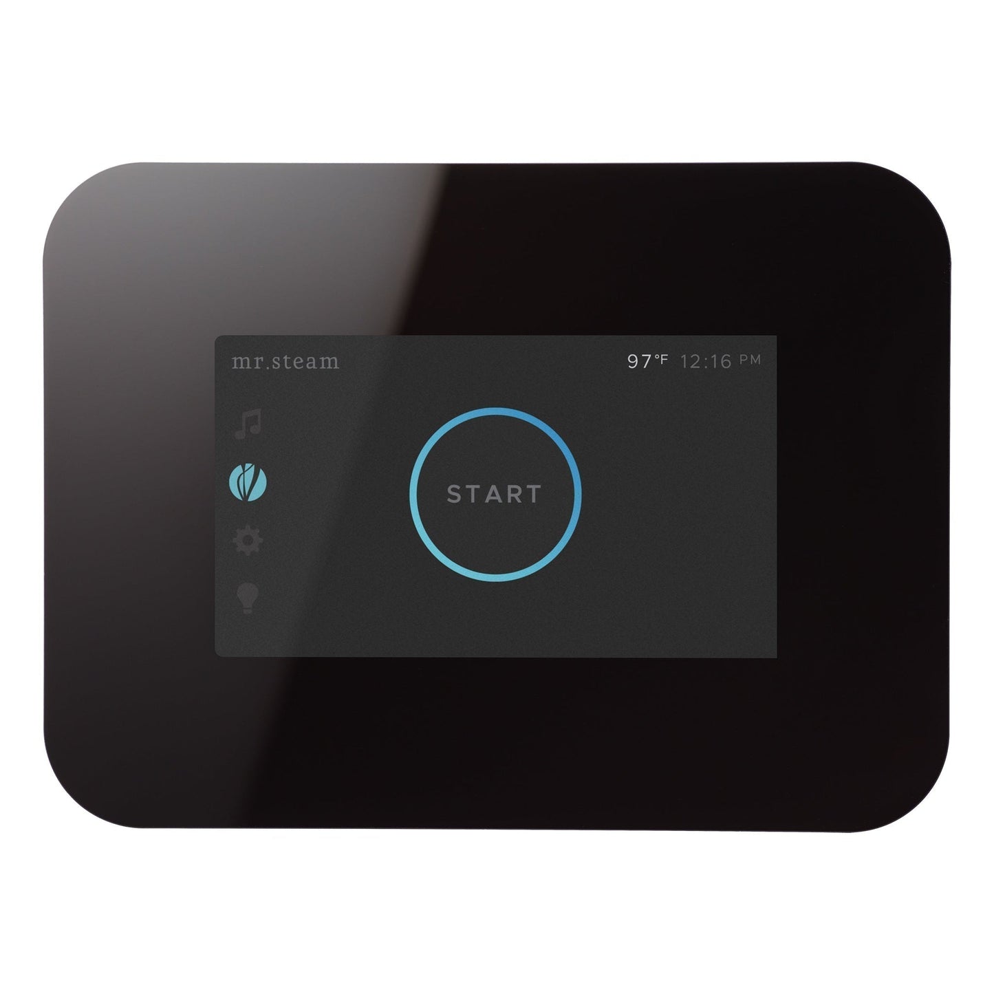 MrSteam Commercial CT Day Spa Steam Generator 9 kW 240 V 1 Ph with isteam®3 Control in Black, SteamHead, AutoFlush, Condensation Pan, Steamstop