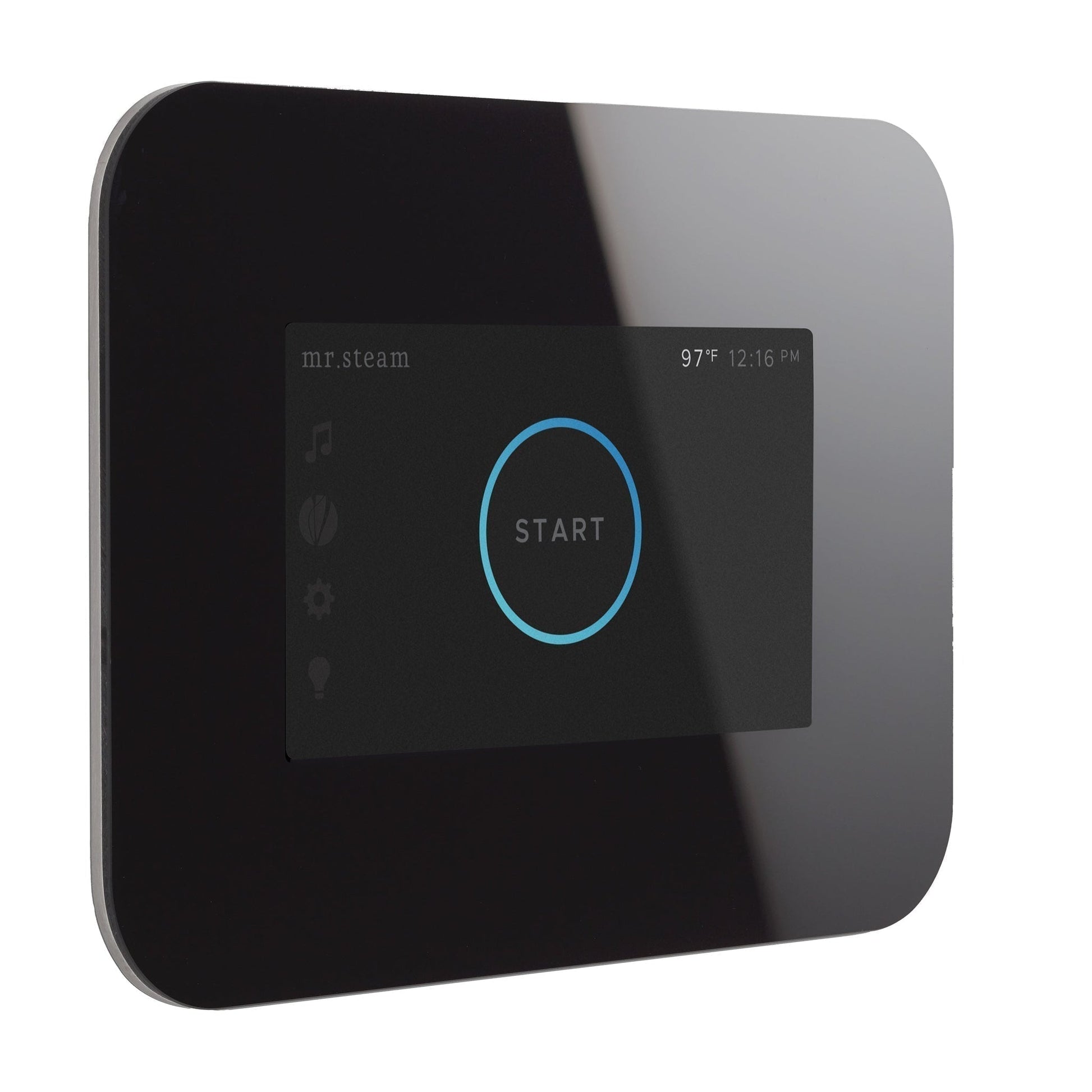 MrSteam Commercial CT Day Spa Steam Generator 9 kW 240 V 1 Ph with isteam®3 Control in Black, SteamHead, AutoFlush, Condensation Pan, Steamstop