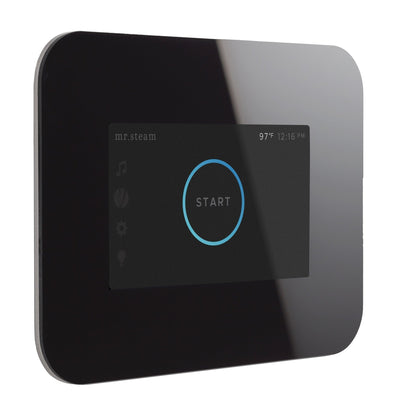 MrSteam Commercial CT Day Spa Steam Generator 9 kW 240 V 1 Ph with isteam®3 Control in Black, SteamHead, AutoFlush, Condensation Pan, Steamstop