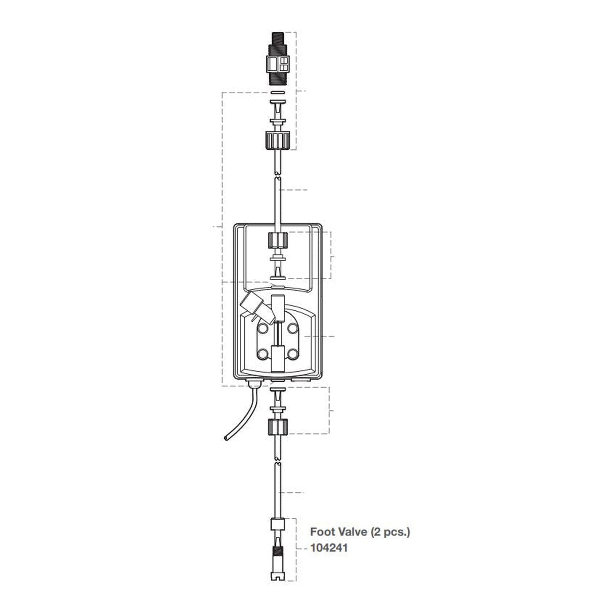 MrSteam Foot Valve, "E" Style