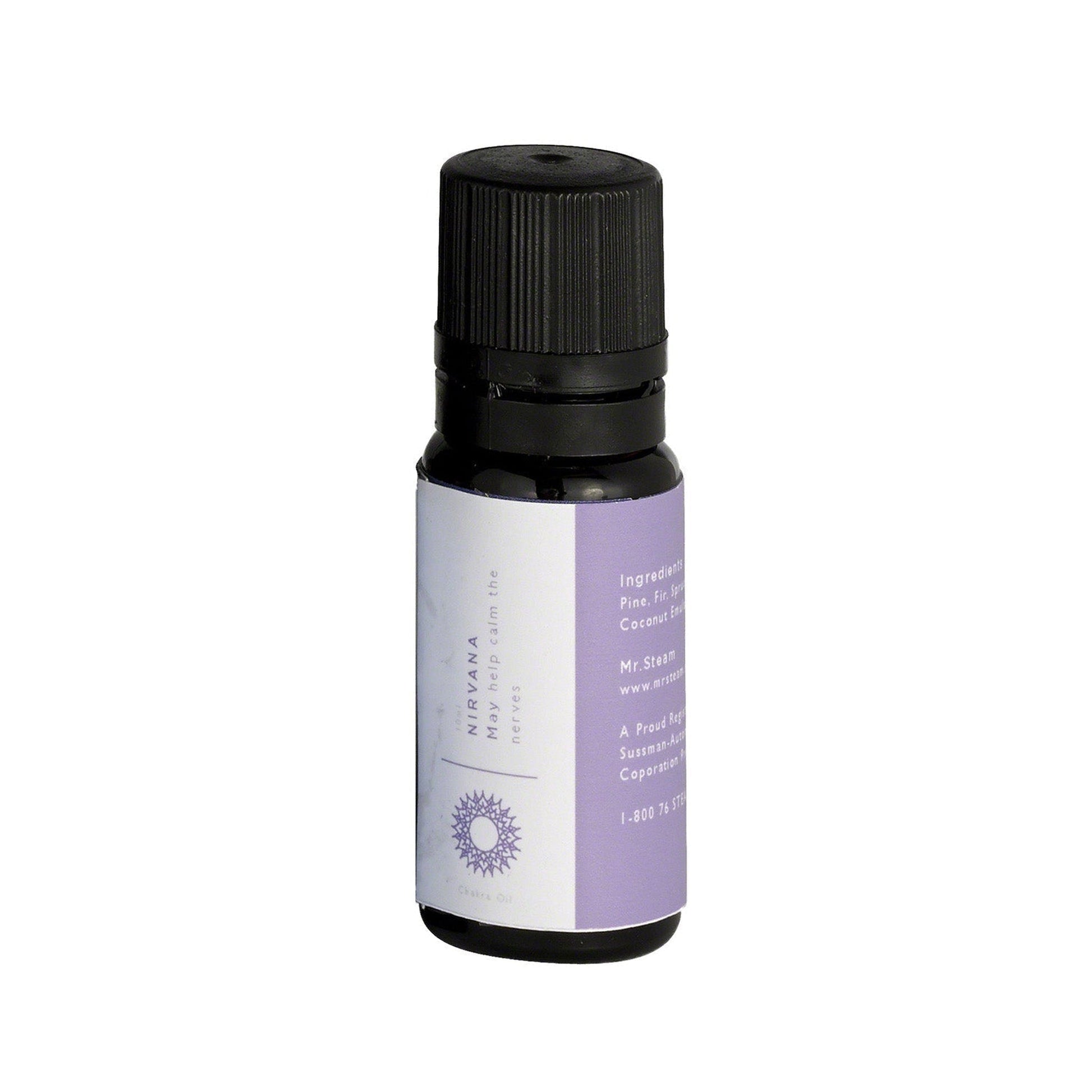 MrSteam Violet Nirvana 10mL Chakra Oil For Use With SteamHead and Towel Warmer Wells
