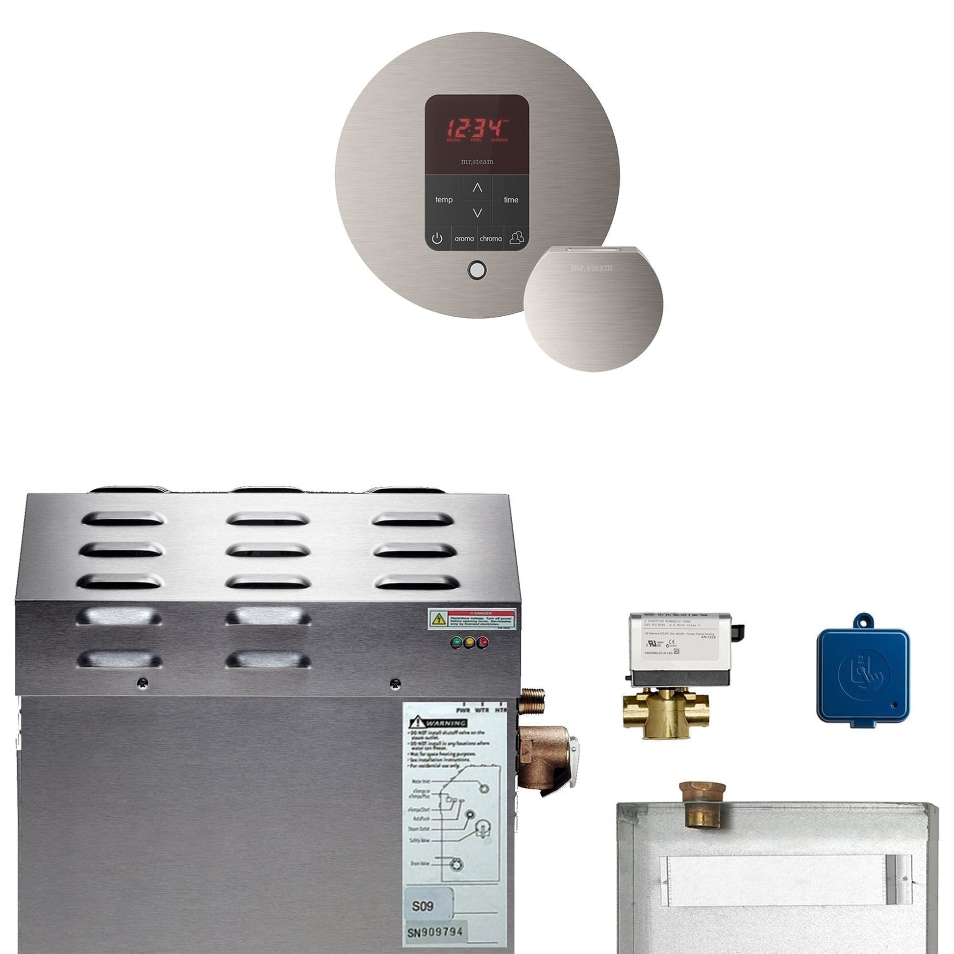 MrSteam e-SERIES MS225EC1 7 kW Steam Generator Incl iTempoPlus Control With Butler Package