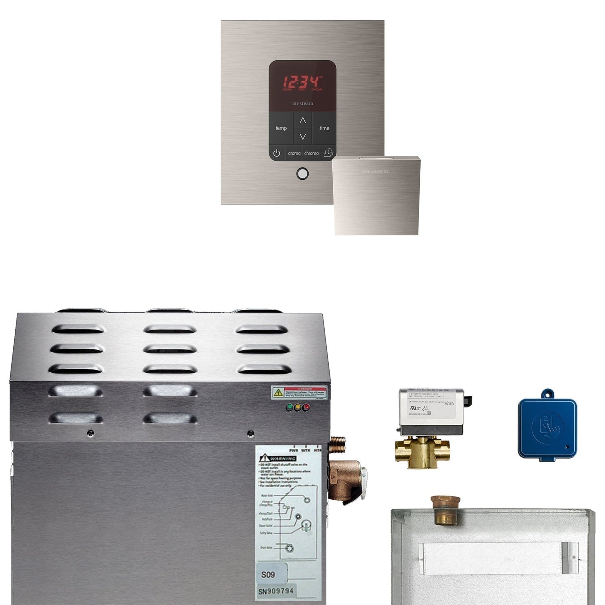 MrSteam e-SERIES MS225EC1 7 kW Steam Generator Incl iTempoPlus Control With Butler Package