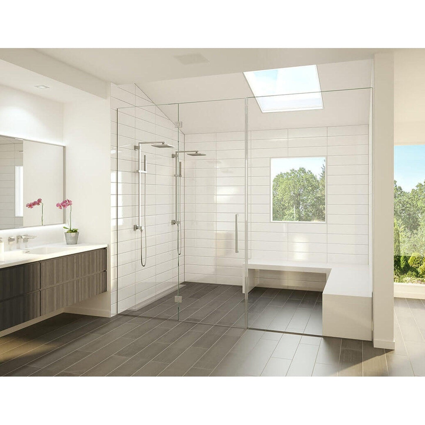 MrSteam e-SERIES MS400EC1 9 kW Steam Bath Generator Incl iTempo Polished Chrome Control