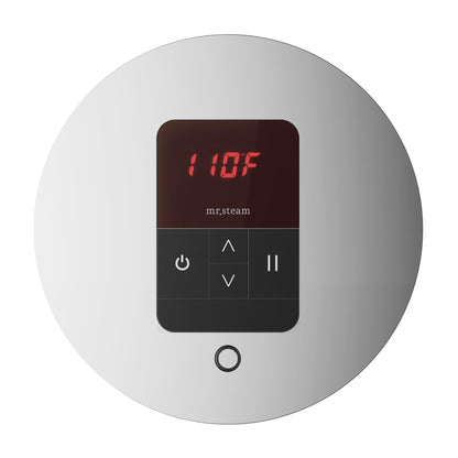 MrSteam e-SERIES MSSUPER2EC1 12 kW Steam Generator Incl iTempo Polished Chrome Control