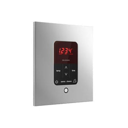 MrSteam e-SERIES MSSUPER2EC1 12 kW Steam Generator Incl iTempoPlus Polished Chrome Control