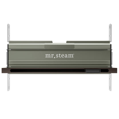 MrSteam iButler Max 36" x 12 x 12 Black in Oil Rubbed Bronze Linear Steam Generator Control Kit Package with Autoflush, Condensation Pan, Steamlinx, Steamhead