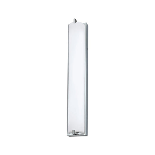Norwell Lighting Alto 18" Chrome LED ADA Sconce With Matte Opal Glass Diffuser
