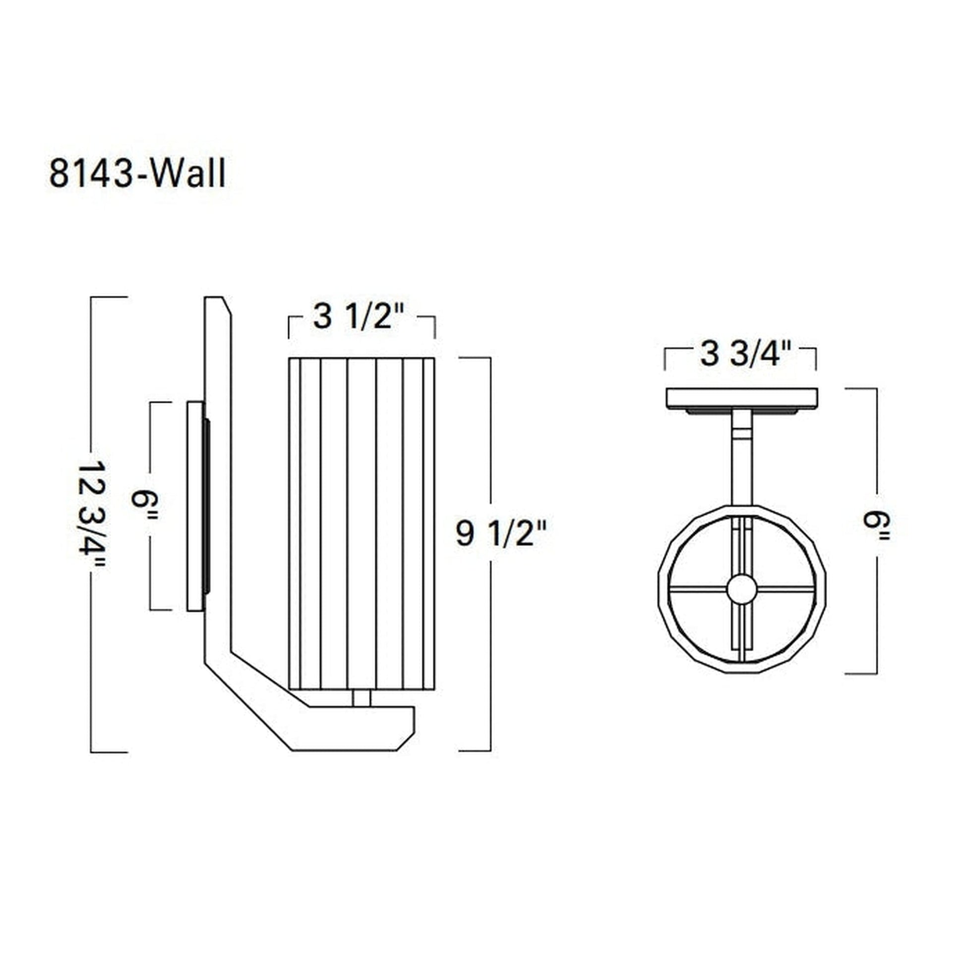 Norwell Lighting Faceted 13" x 4" 1-Light Chrome Vanity Wall Sconce With Clear Glass Diffuser