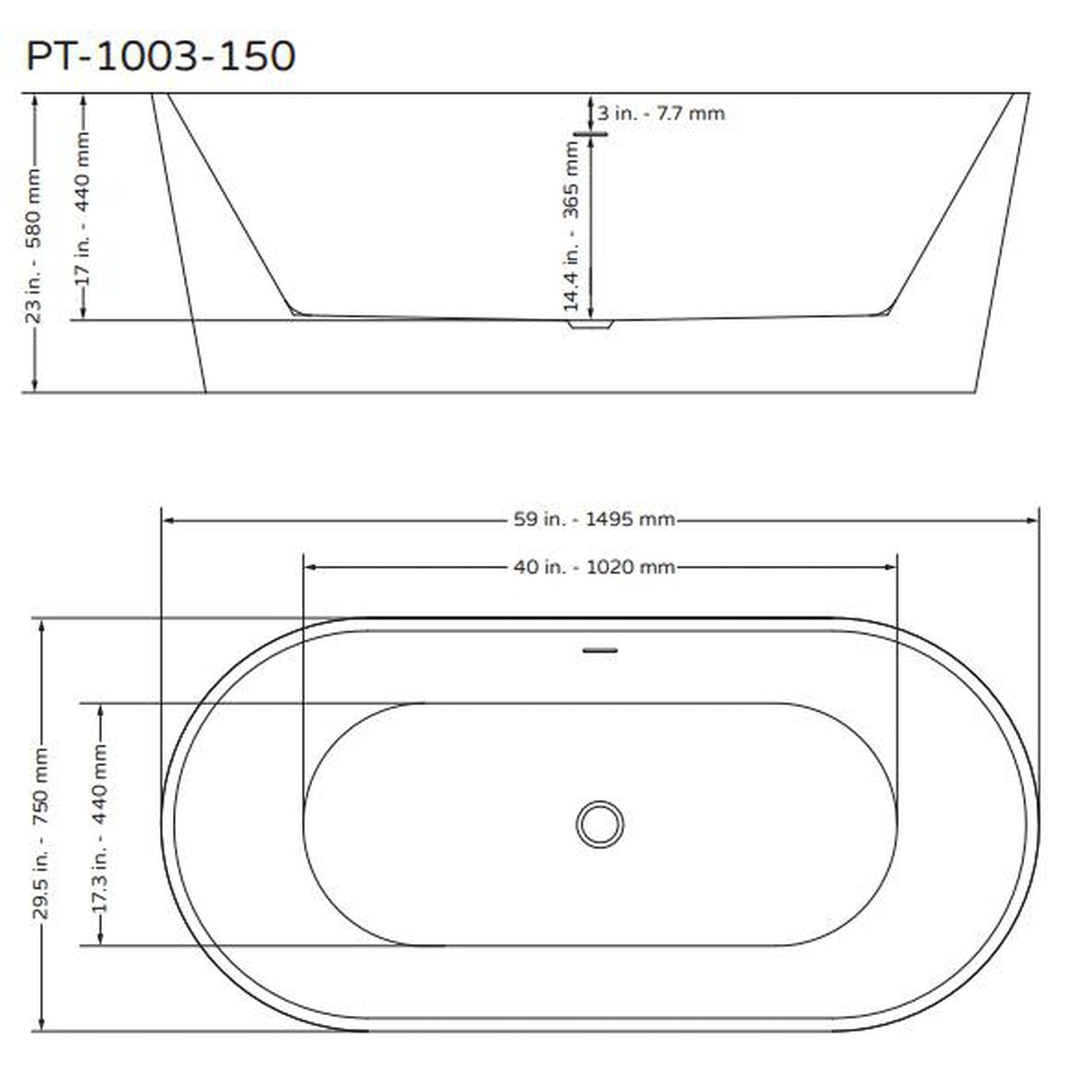 Freestanding Tub Shelf - PTA-5002 - Pulse ShowerSpas